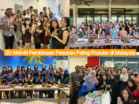 20 aktiviti pembinaan pasukan paling popular di Malaysia 