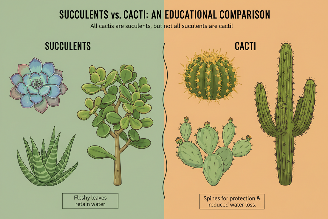 Succulents vs Cactus: What’s the Difference?