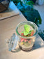 Fittonia with Moss Arrangement in Terrarium Jar (M)