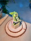 Bird Flower (小鸟花) Euphorbia Tithymaloides in Textured Matte Ceramic Pot