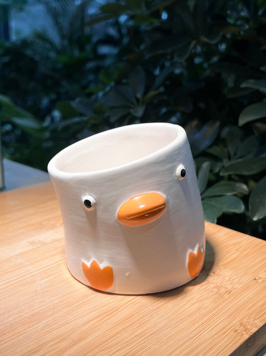 Neck Pain Donald Duck Claypot