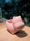 Large Head Hippopotamus Pot