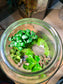 Fittonia and Fern with Moss Arrangement in Terrarium Jar (5L)