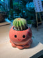Cactus in Octopus Ceramic Pot