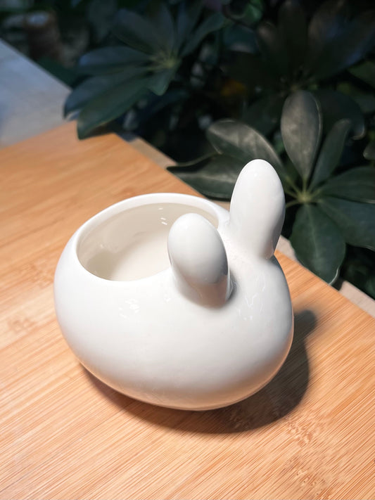 Long Ear Rabbit Ceramic Pot