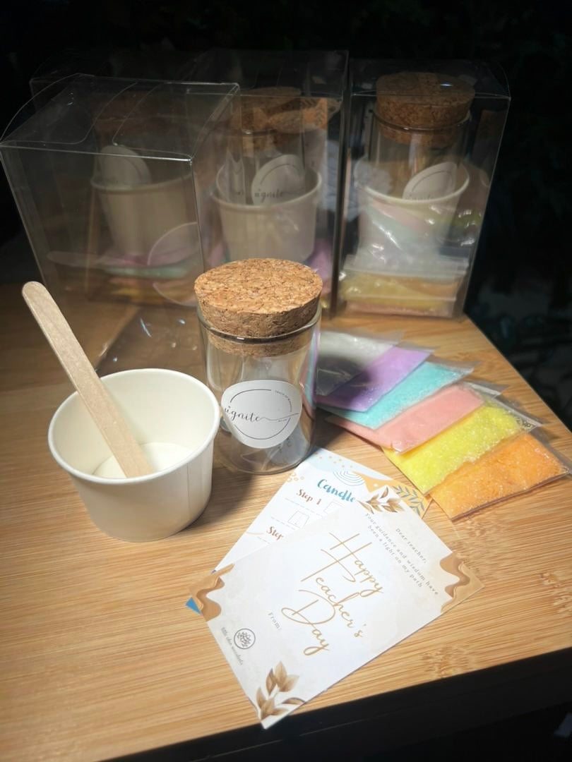 Teacher’s Day Gift - Scented Candle DIY (5pcs/set)