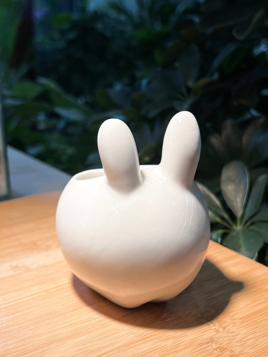 Long Ear Rabbit Ceramic Pot