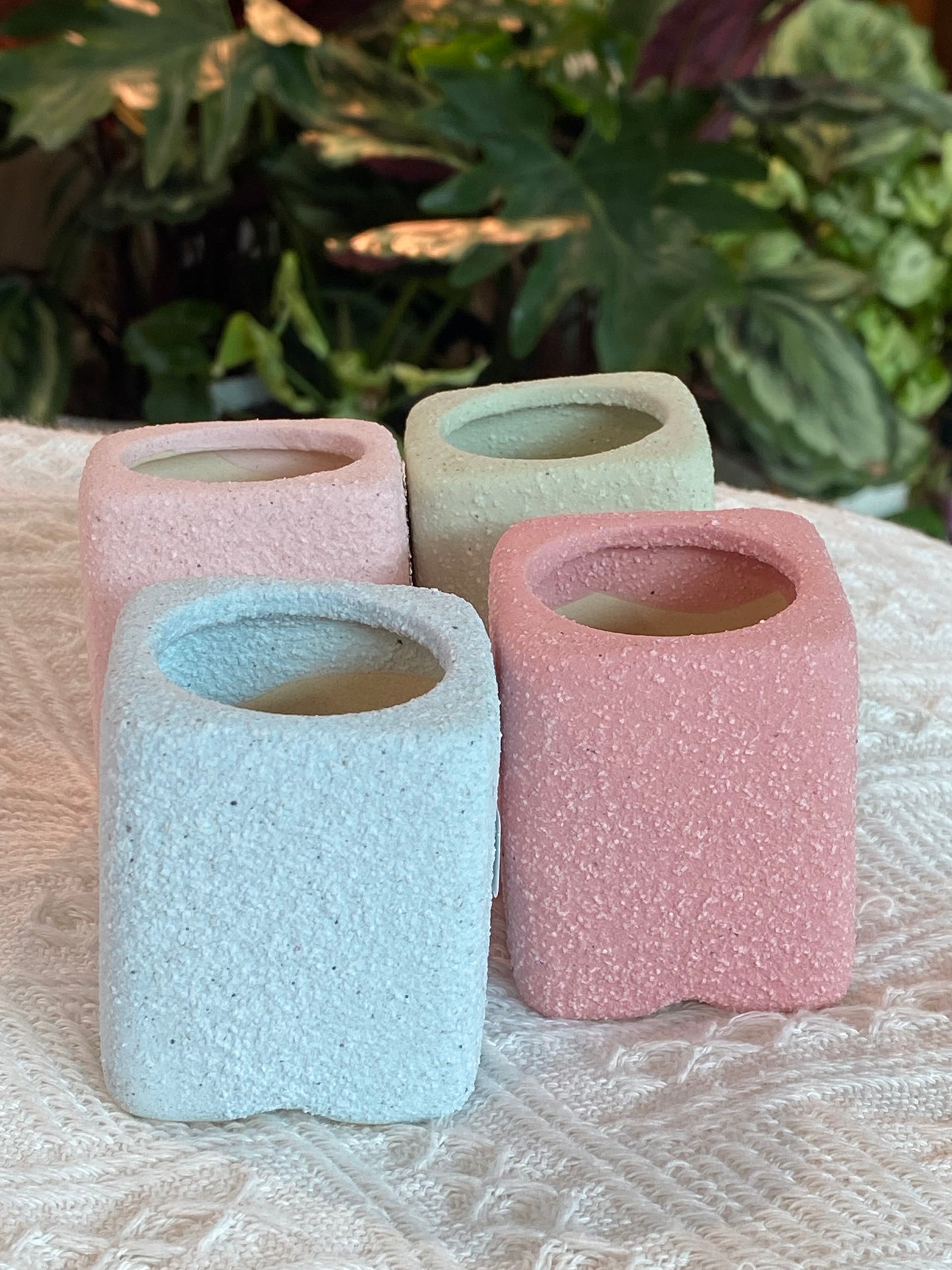 Pastel Petal Matte Claypot