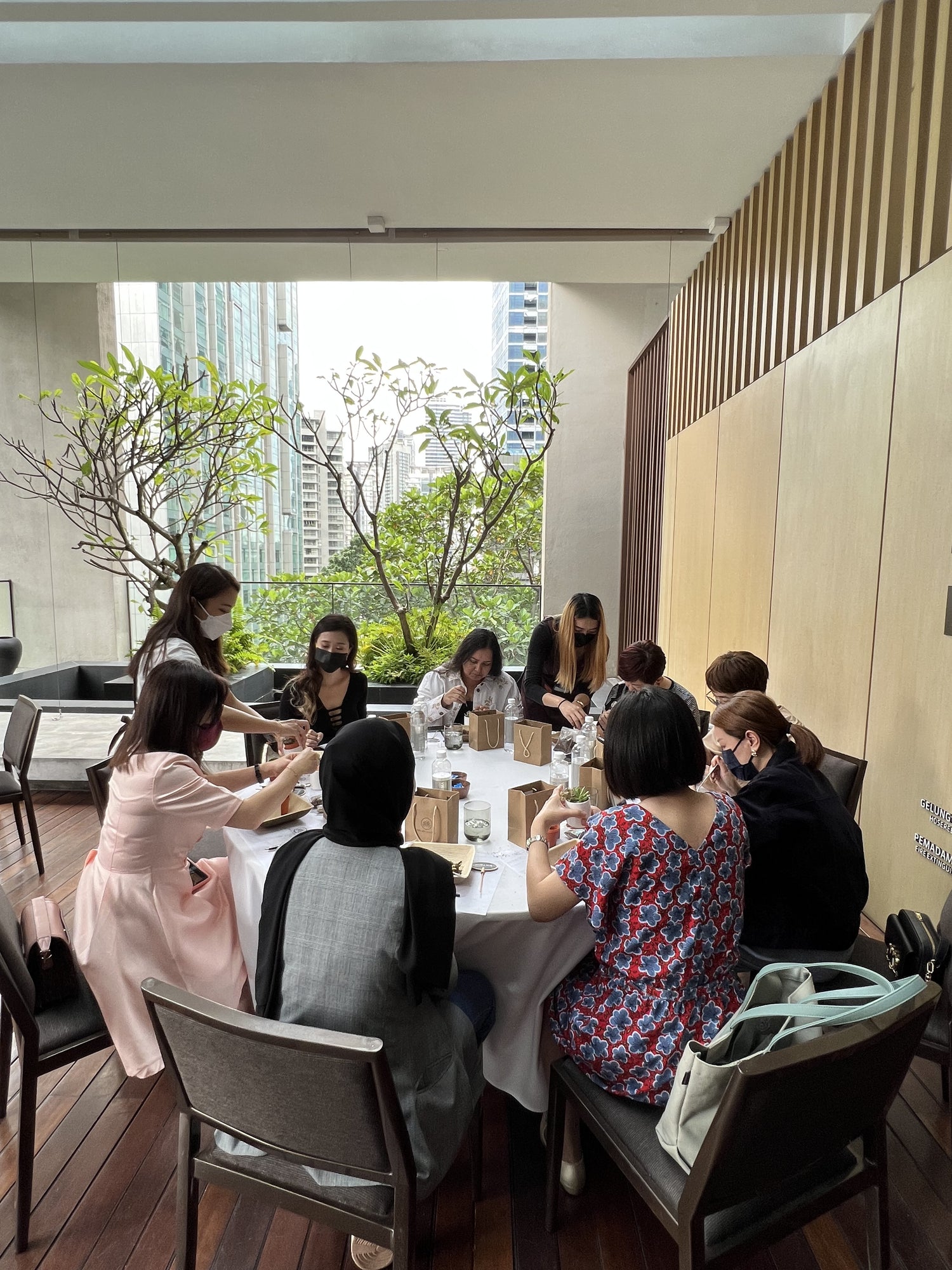Workshop for a private launching event at The Ruma Hotel and Residences Kuala Lumpur