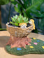 Succulent Arrangement – Puppy Basket Planter