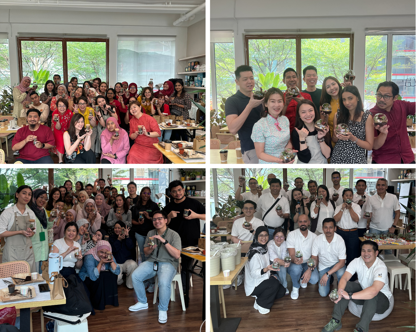 Corporate Team Building Activities- Terrarium Workshop