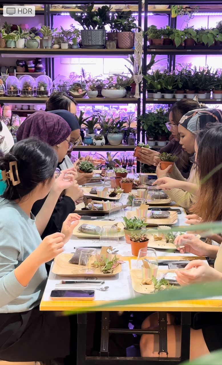 Corporate Team Building Activities- Terrarium Workshop