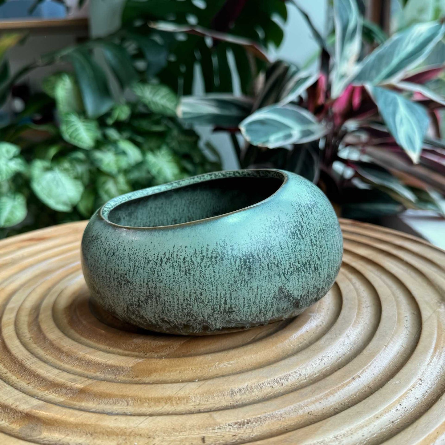 Vintage Green Pot