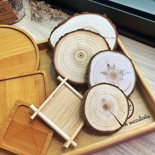 Real Wood Coaster